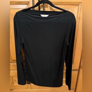 Banana Republic Classic Black Long Sleeve Tee